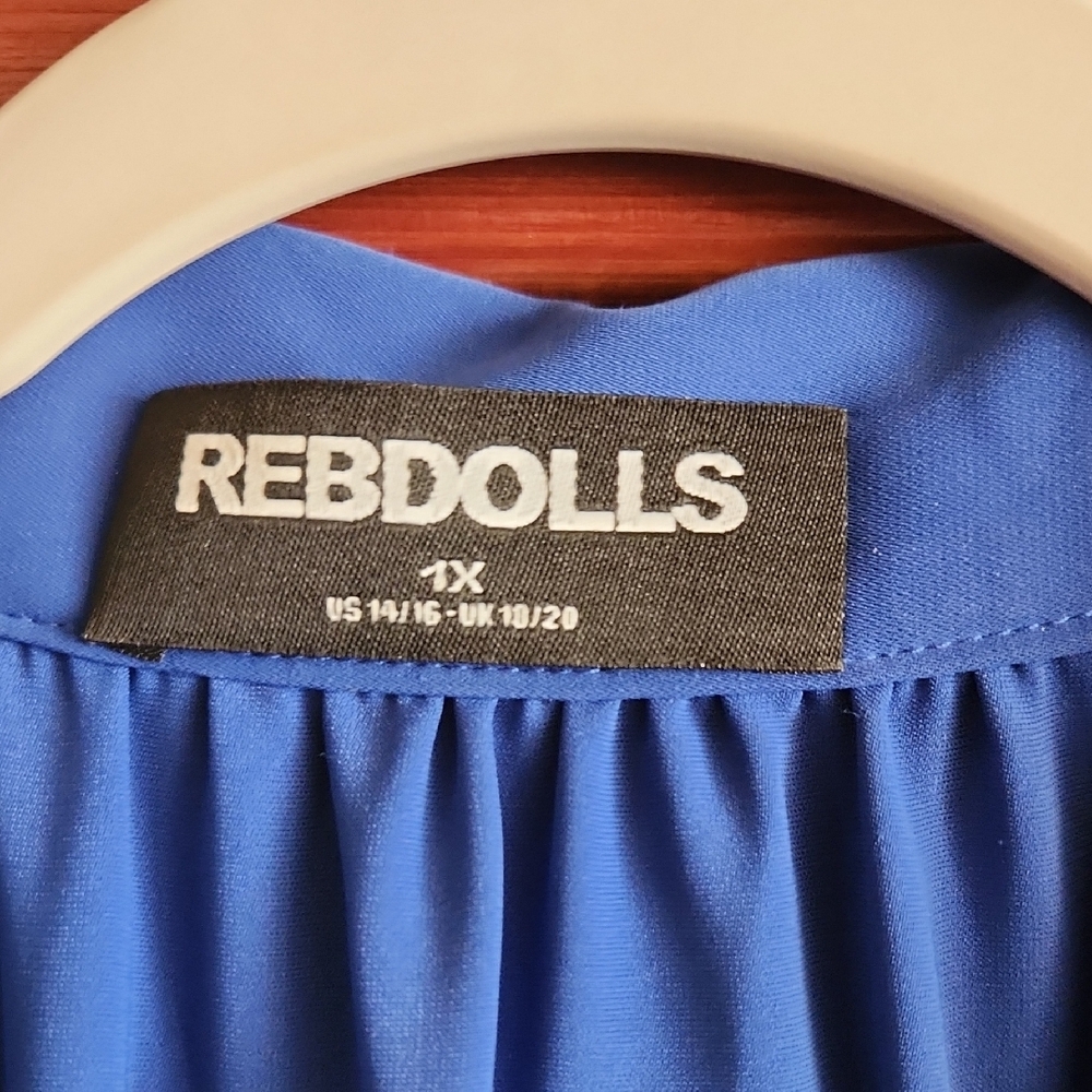 "Back In Office" Button Down A-line Dress - Picture 2 of 4